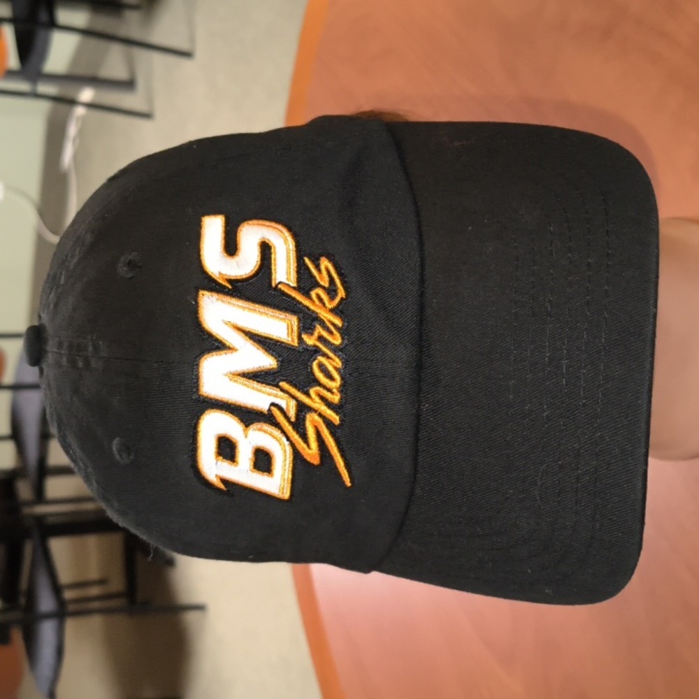 Bow MarS Sharks (BMS) Embroiderd Strapback Unisex Hat Cap